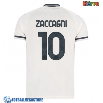 Fotballdrakt Herre Lazio Mattia Zaccagni #10 Bortedrakt 2025-26 Kortermet